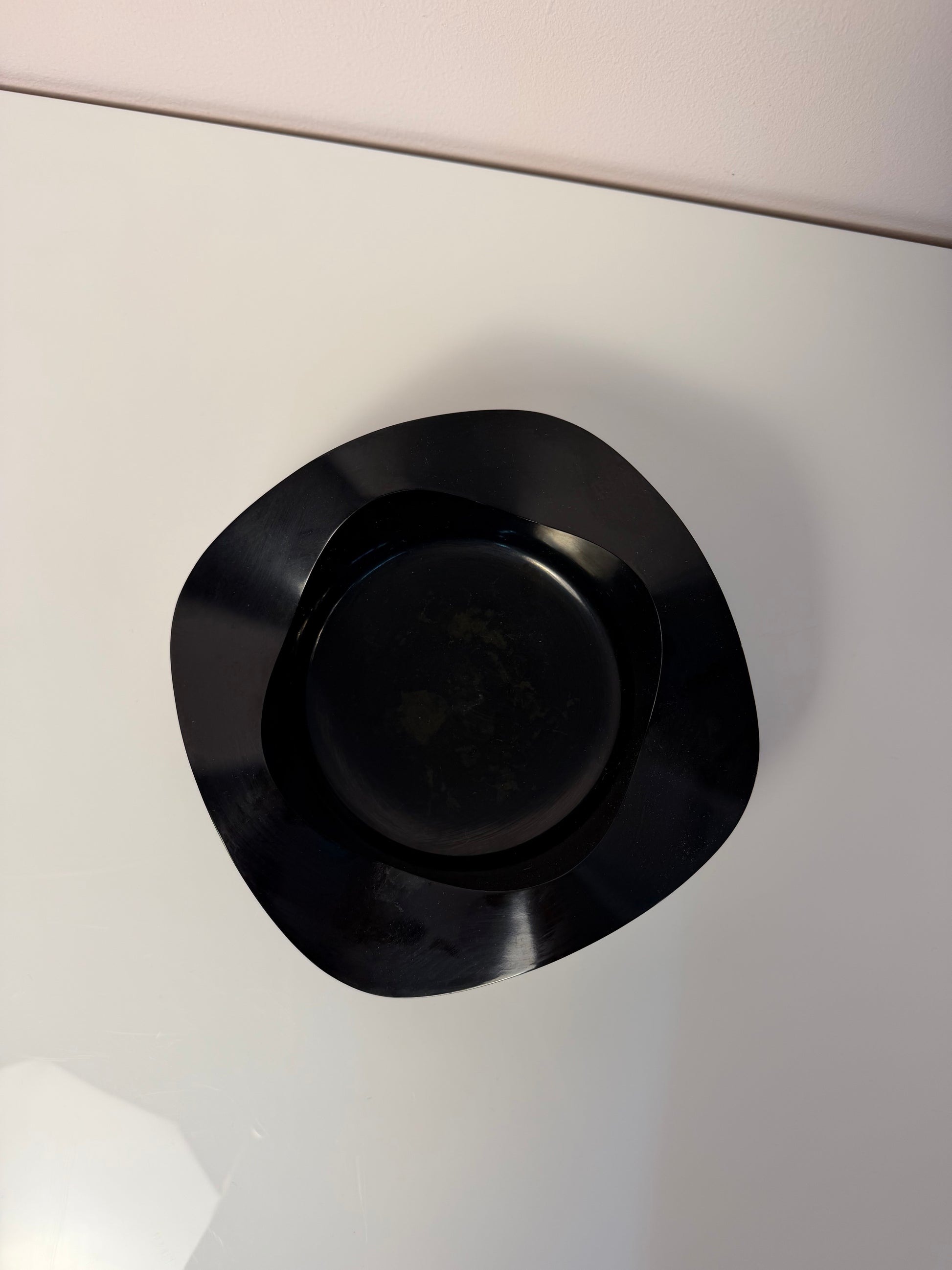 Aschenbecher schwarz von Walter Zeischegg für Helit