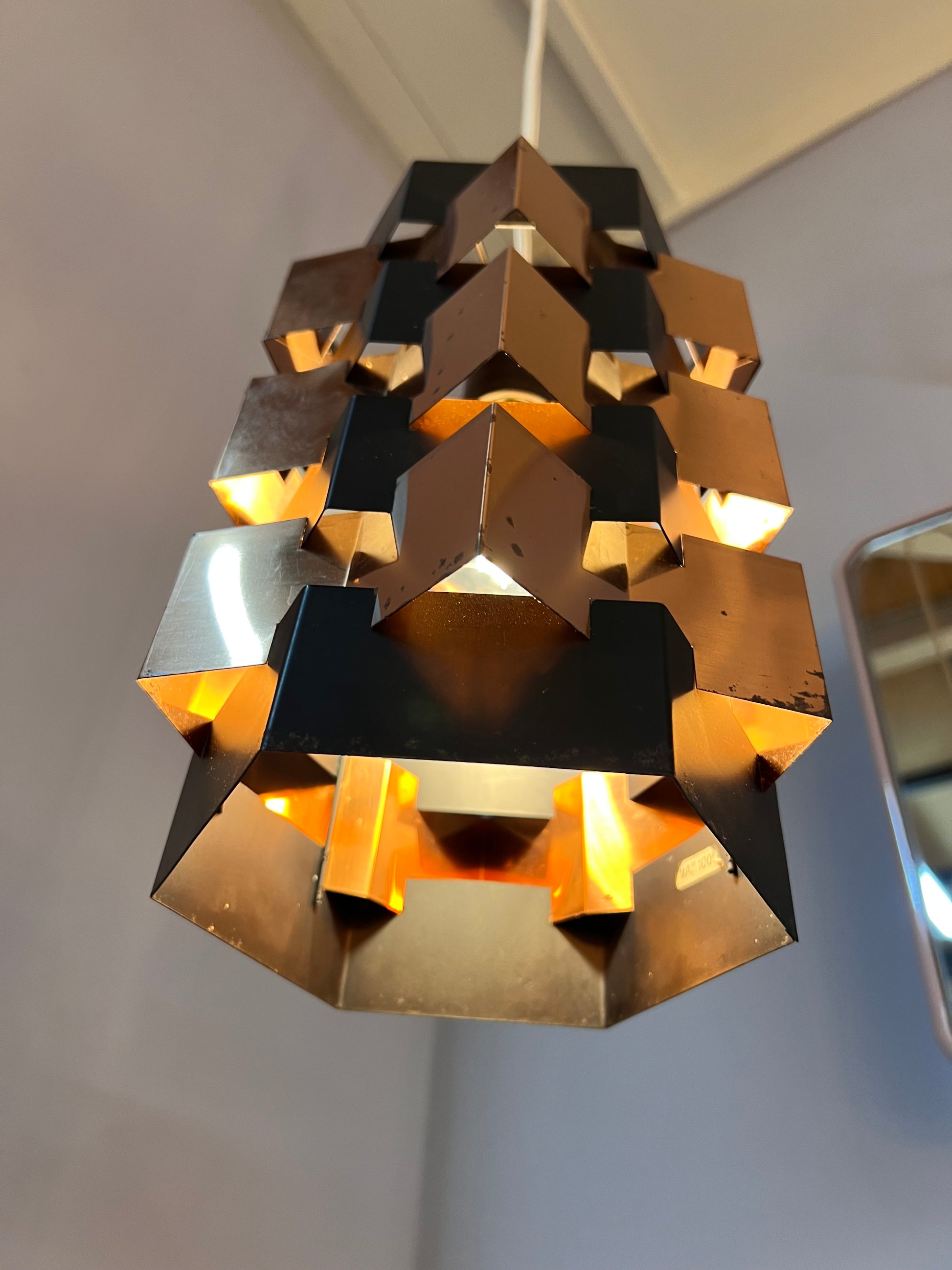 Hängelampe von Svend Aage Holm für Holm Sorensen & Co