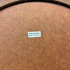 Klappbarer Wandspiegel Teak von Fakse Furniture aus Dänemark