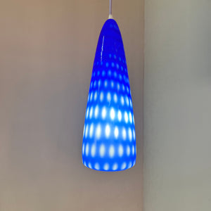 Hängelampe blau von Jo Hammerborg für Fog & Mørup