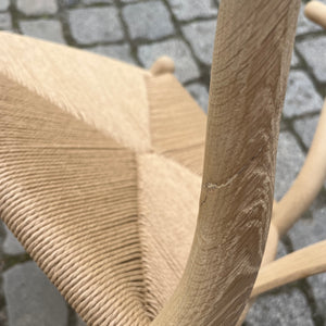 Wishbone Chair Modell CH24 Eiche geseift von Hans J. Wegner für Carl Hansen & Søn