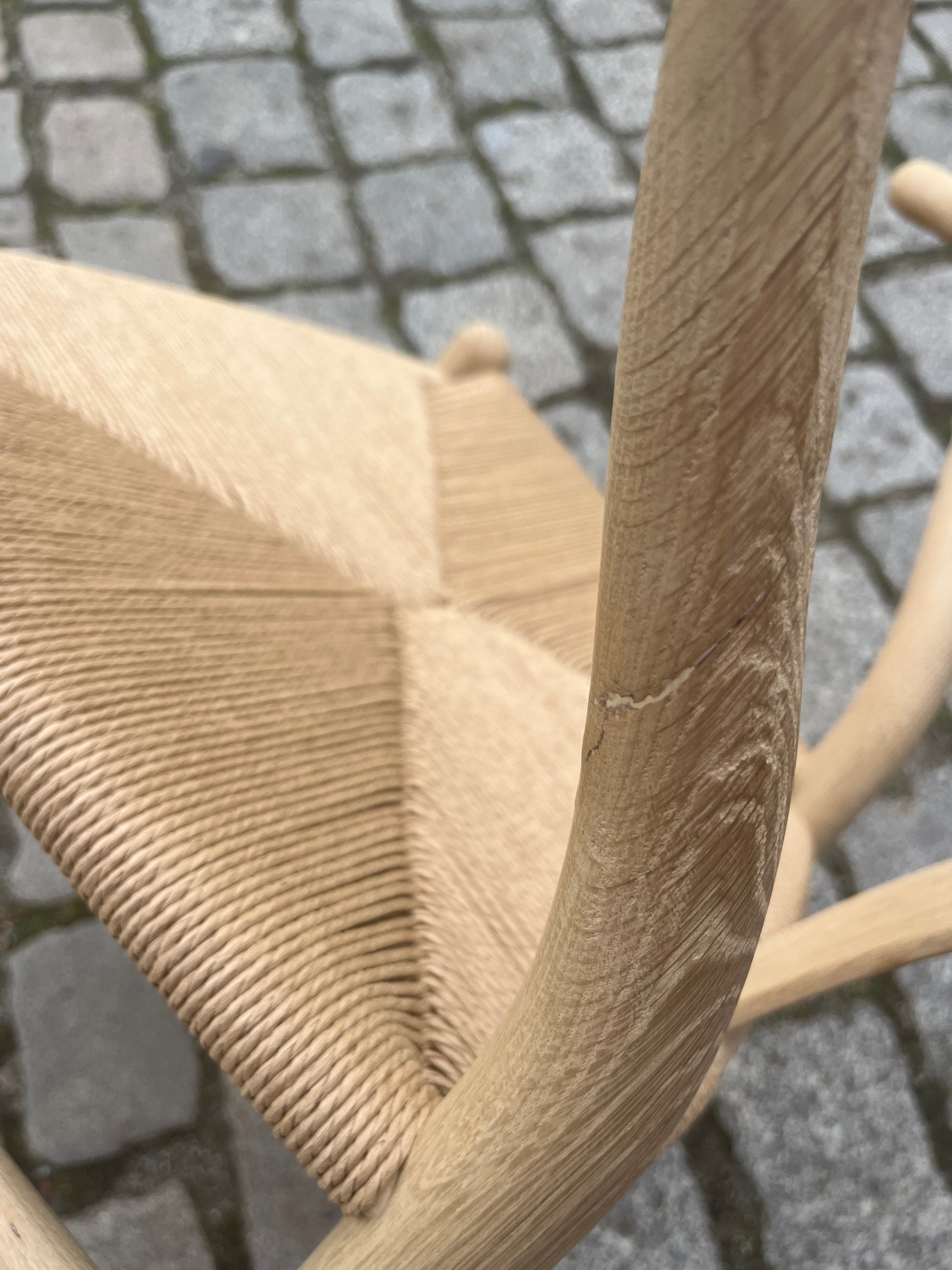 Wishbone Chair Modell CH24 Eiche geseift von Hans J. Wegner für Carl Hansen & Søn