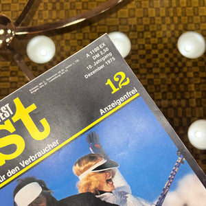 Stiftung Warentest Zeitschrift Dezember 1975