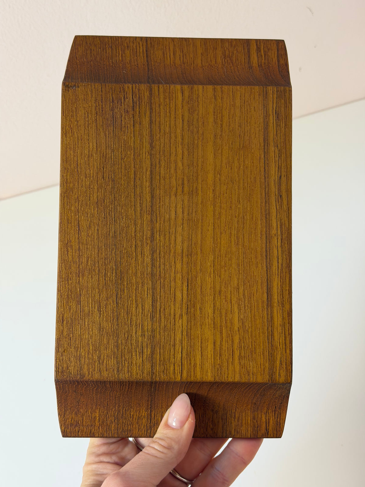 Käsebrett Teak mit Glasdeckel