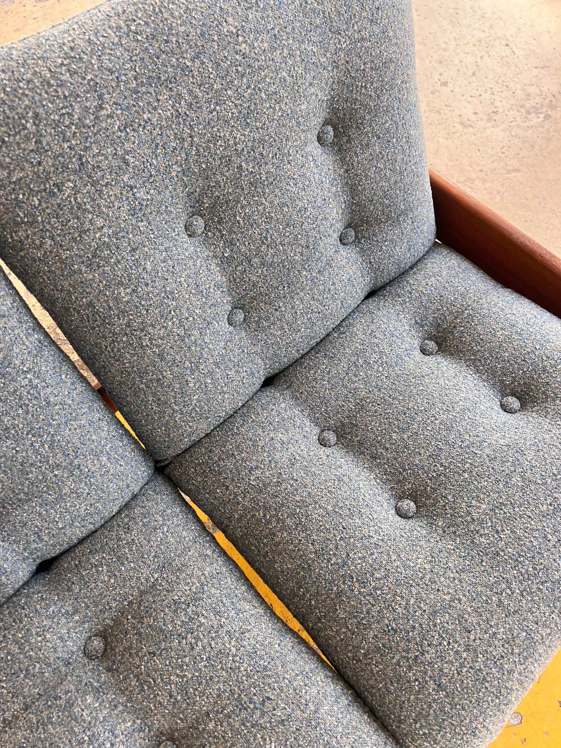 Sofa grau von Yngve Ekström für Swedese