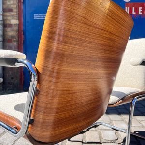 Bürostuhl creme von Martin Stoll für Giroflex