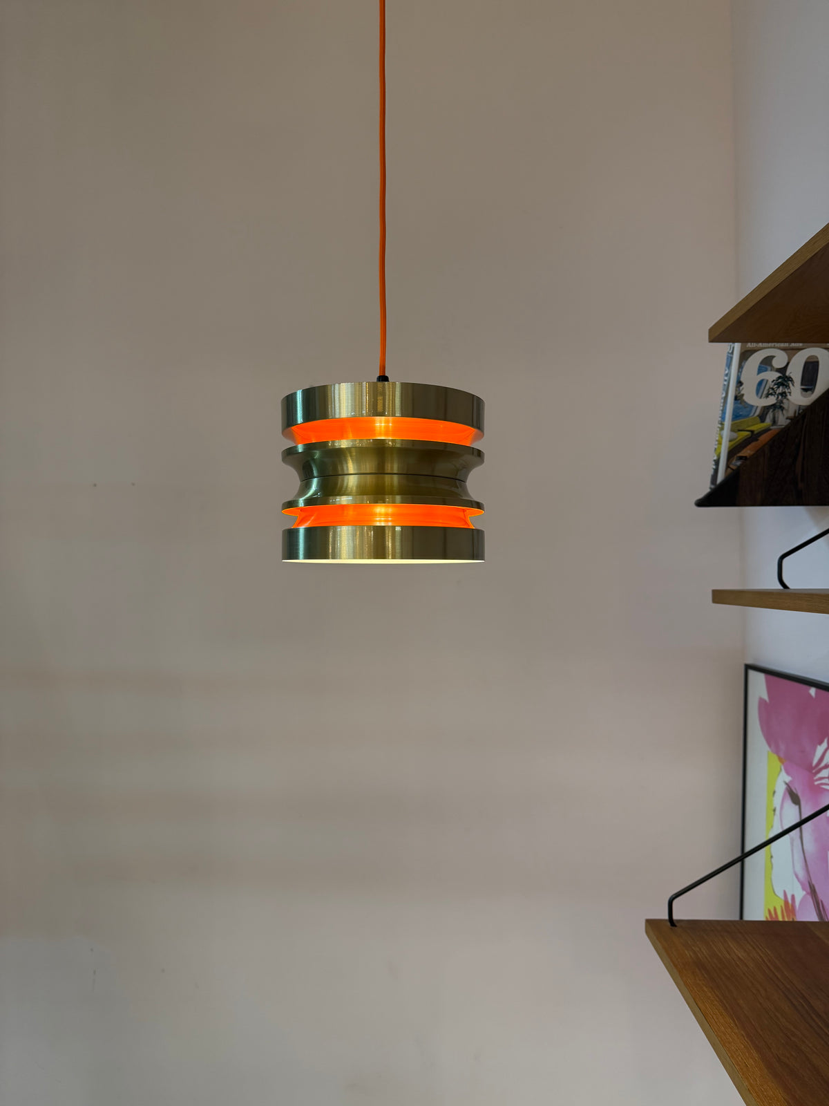 Hängelampe gold orange von Carl Thore