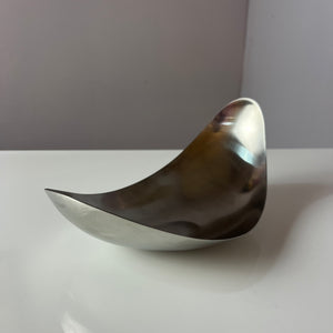 Servierschalen Leaf groß von Helle Damkjær für Georg Jensen