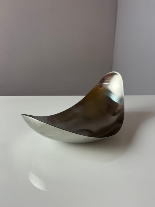 Servierschalen Leaf groß von Helle Damkjær für Georg Jensen