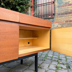 XXL Sideboard Teak mit Schloss aus Deutschland