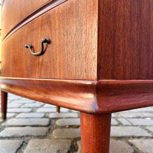 Bücherregal mit Sekretär und Kommode Teak Dänemark