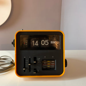 Klappzahl Weckerradio RD 100 gelb von Elac
