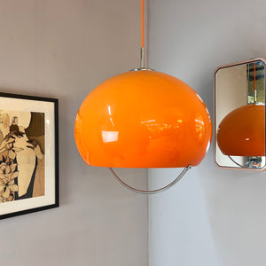 Hängelampe orange Kunststoff von Guzzini