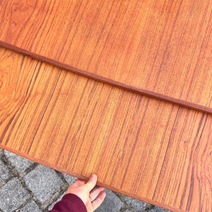 Ausziehbarer Esstisch Teak aus Dänemark