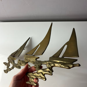 Wanddeko Schiffe Messing aus Dänemark