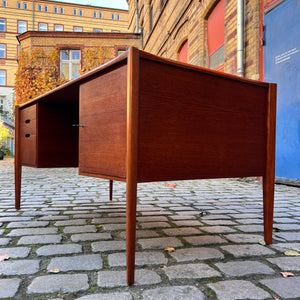 Freistehender Schreibtisch Teak von Wilhelm Renz