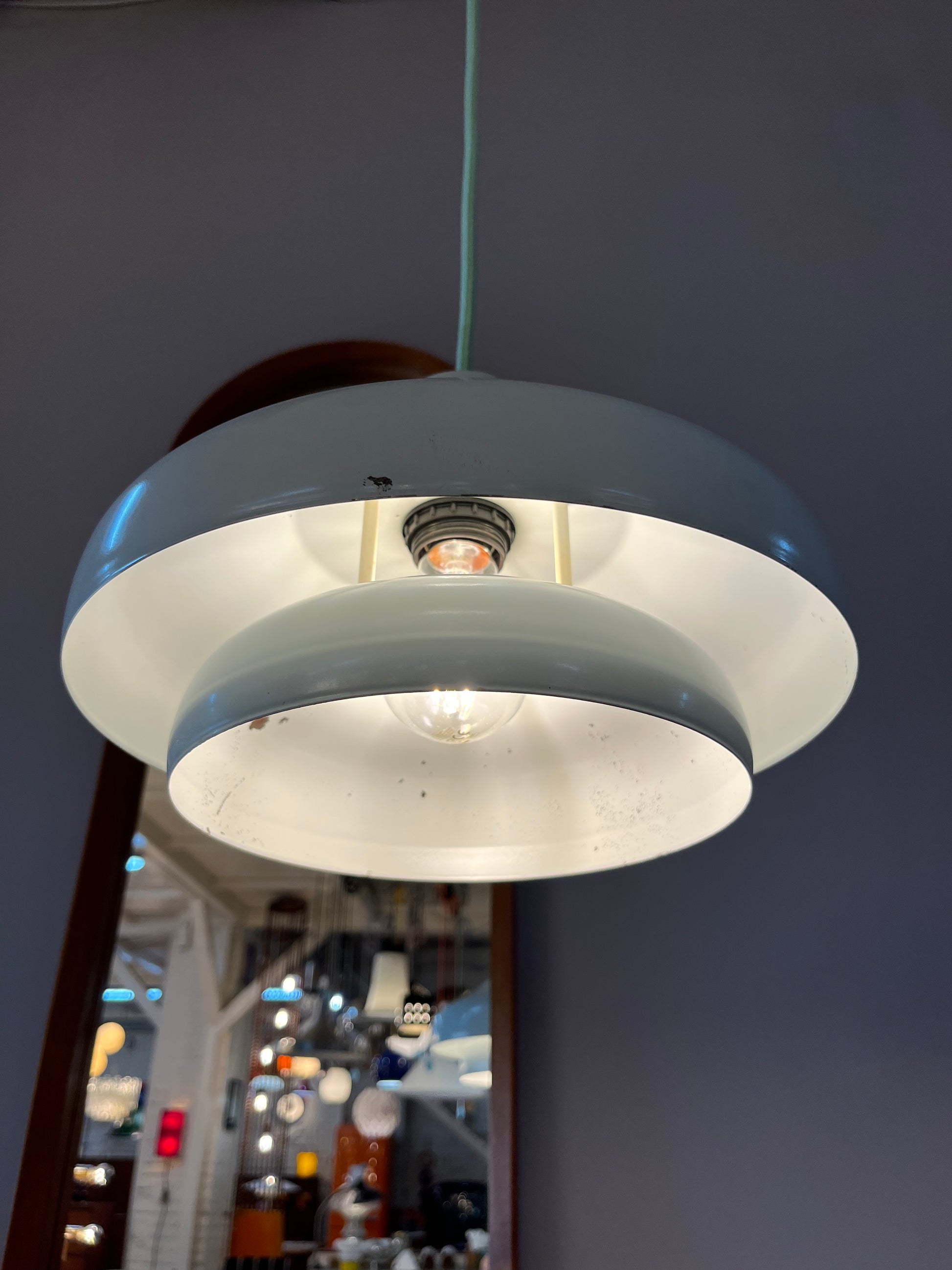 Lamellenlampe weiß aus Dänemark