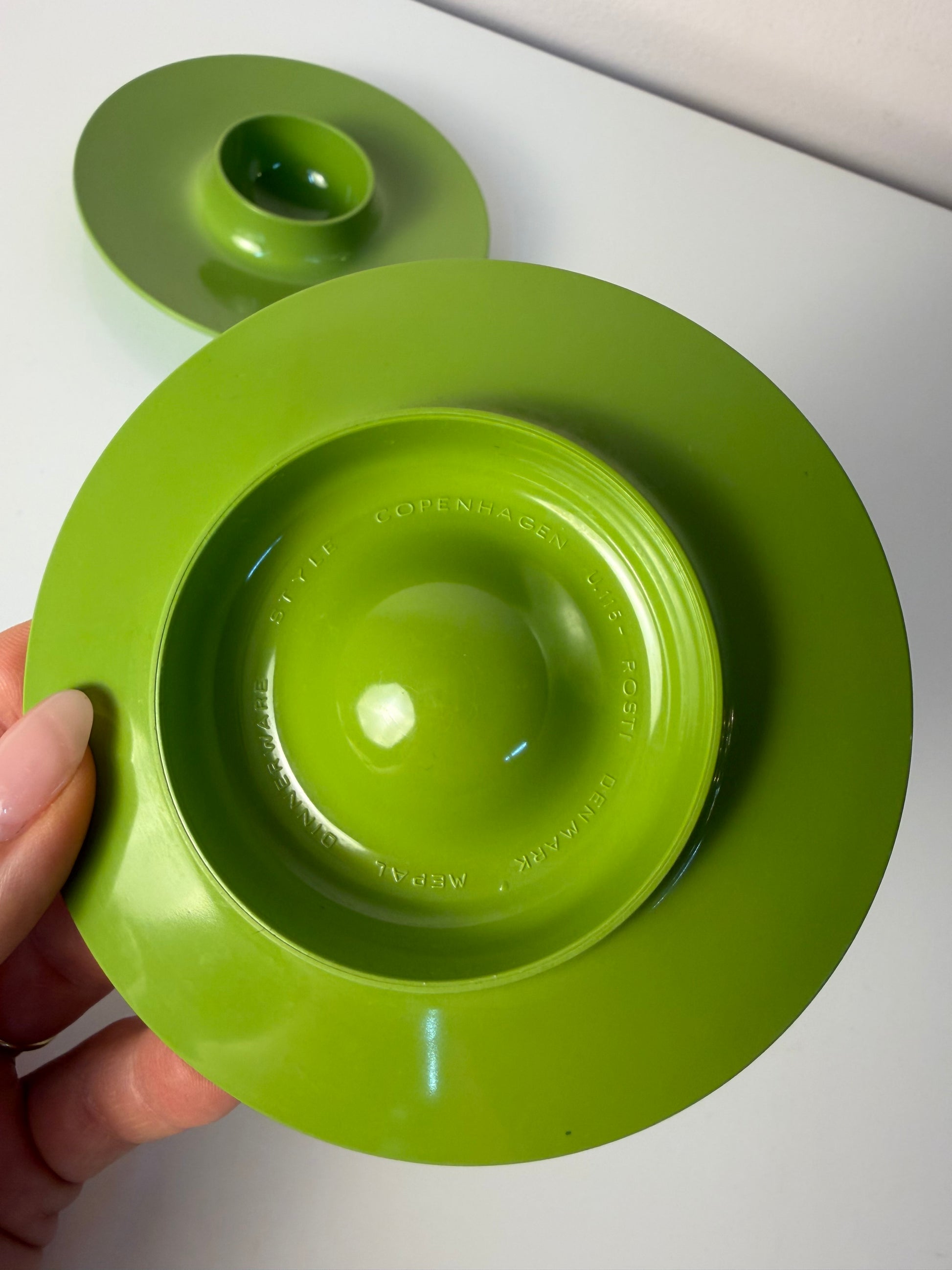 Set: 2x Eierbecher grün von Mepal