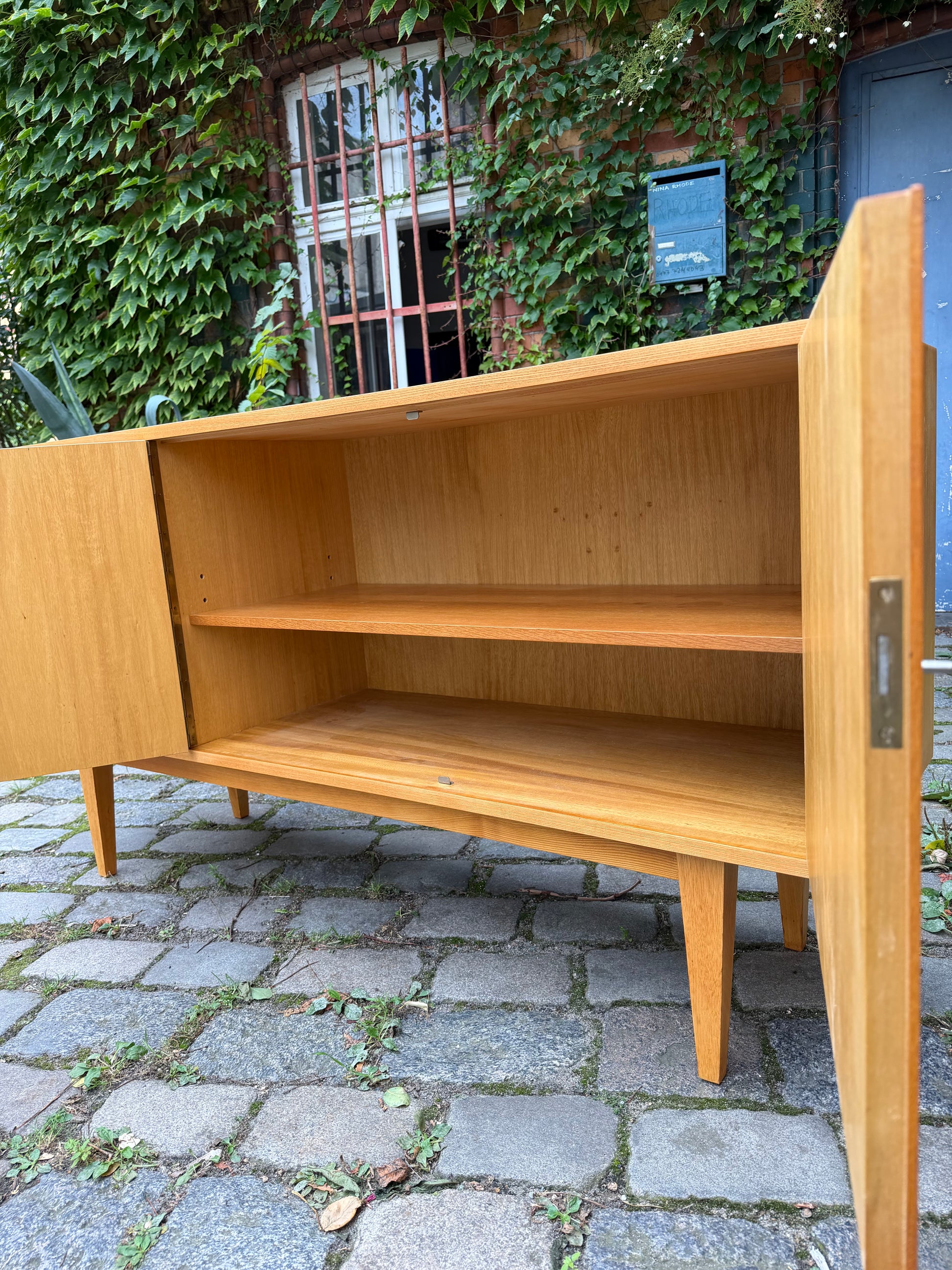 Sideboard Typ 602 Esche von Franz Ehrlich für Hellerau