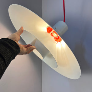 Lamellenlampe Trapez von Christian Hvidt für Nordisk Solar