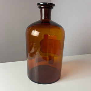 Apothekerglas Alcohol Isoprobylic braun