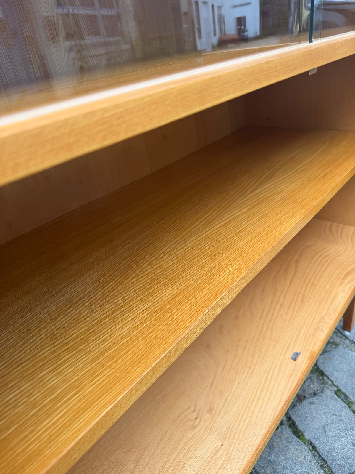 Highboard Typ 602/G Esche von Franz Ehrlich für Hellerau