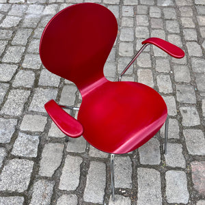 Armlehnstuhl rot von Danerka