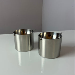 Aschenbecher Edelstahl von Arne Jacobsen für Stelton