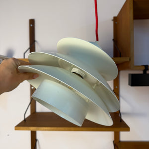 Lamellenlampe weiß aus Dänemark