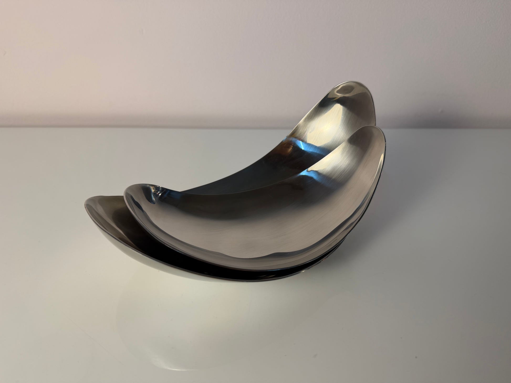 Set: Servierschalen Leaf von Helle Damkjær für Georg Jensen