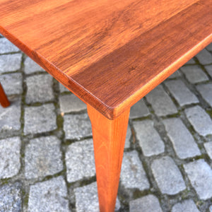Esstisch Teak Vollholz mit eingehängter Platte