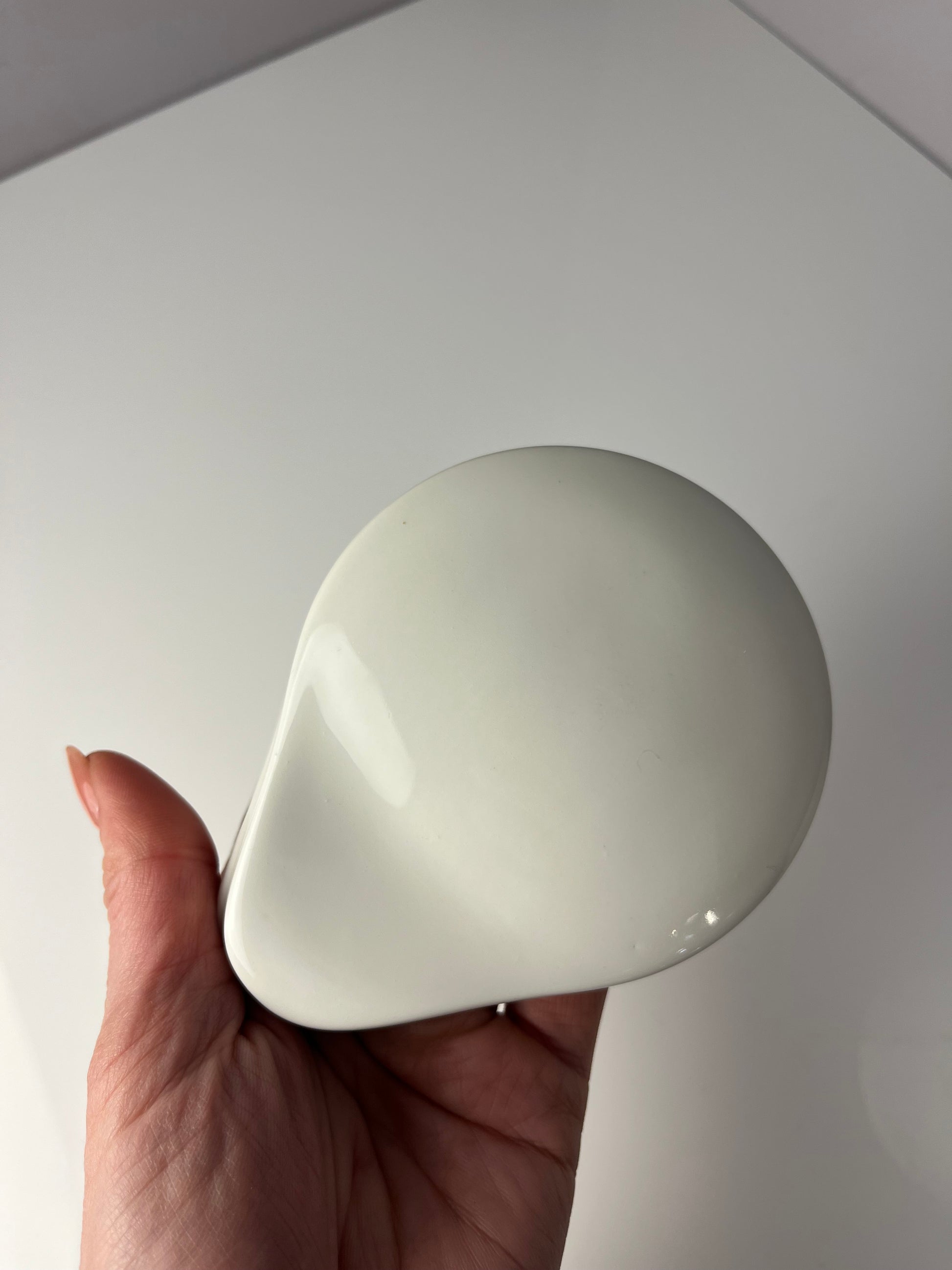 Apothekerdose Ol. Zinci weiß Porzellan