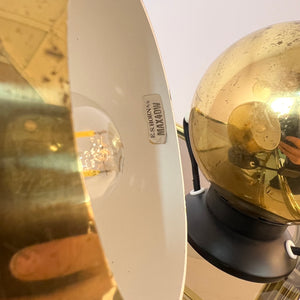 Set: 2x Kugellampe gold von Horn