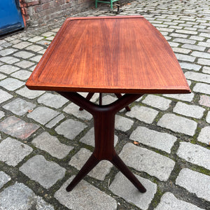 Beistelltisch Teak mit Auszug aus Dänemark