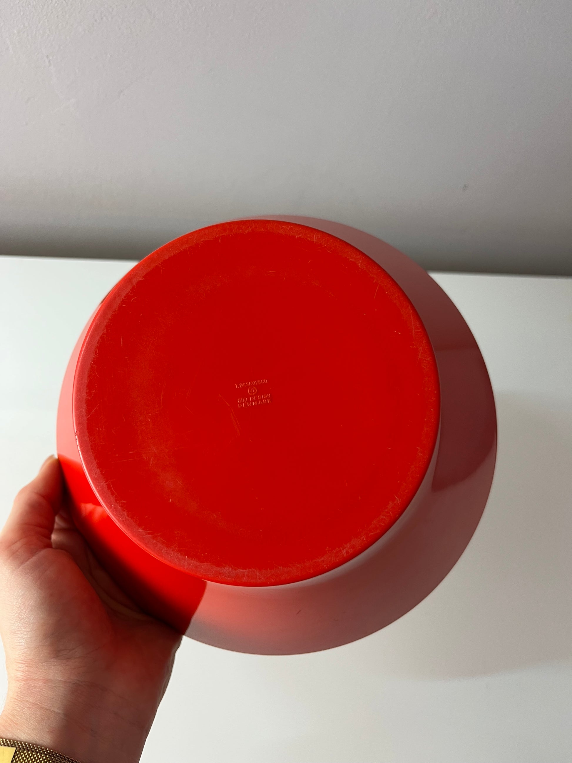 Schüssel rot von Henning Koppel für Ørskov Design