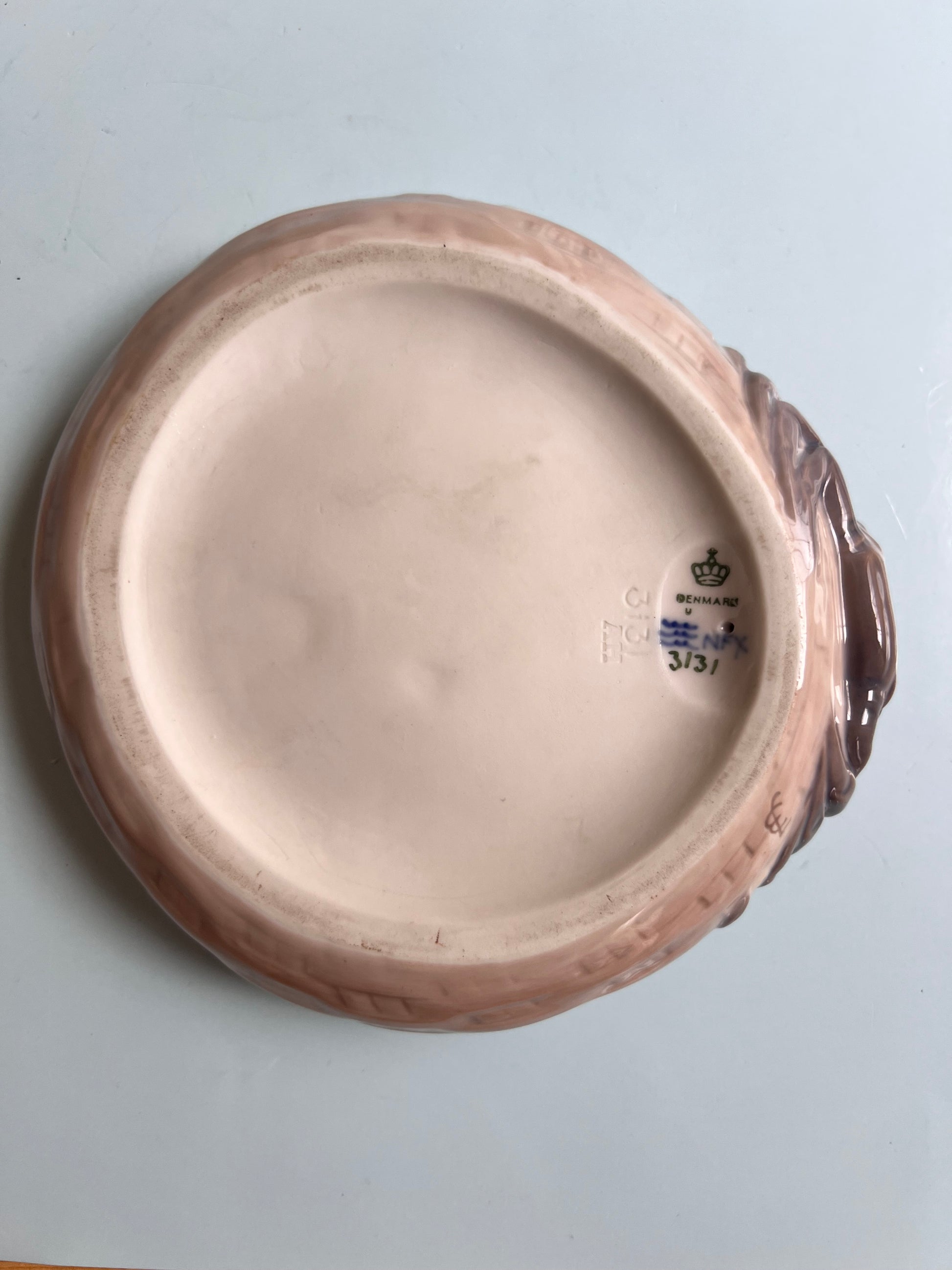 Schale Krebs Typ 3131 von Jorgen Baslov für Royal Copenhagen