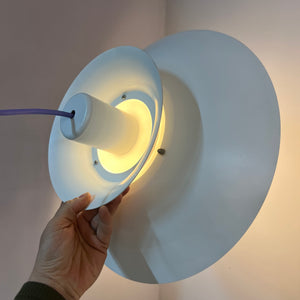 Lamellenlampe weiß aus Dänemark