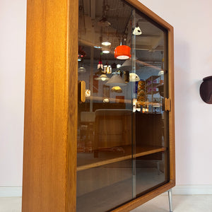 Vitrinenschrank Teak von Silkeborg Møbelfabrik