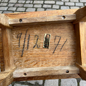 Satztische Eiche von Carl Eriksen für Cemo Möbel Odense