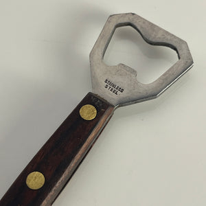 Flaschenöffner Teak aus Dänemark