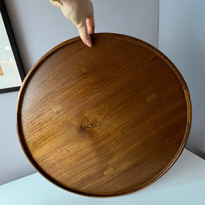 Lazy Susan Drehscheibe Teak aus Dänemark