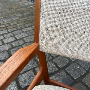 Armlehnstuhl Teak Wolle von Erik Buch für Nova Møbler