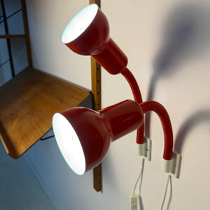 Wandlampe Type 504 rot von Horn