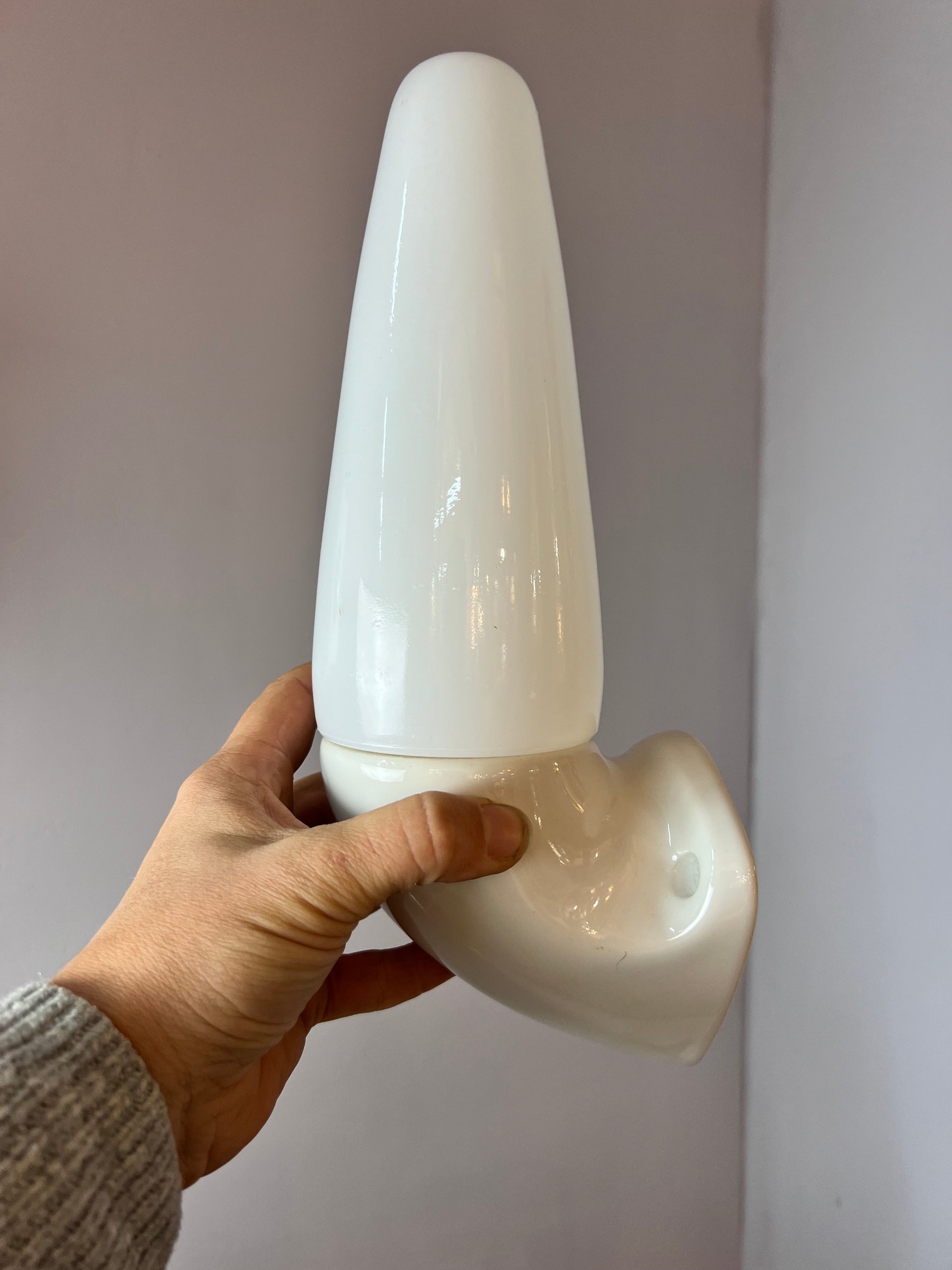 Wandlampe Modell 6035 weiß von Sigvard Bernadotte für Ifö