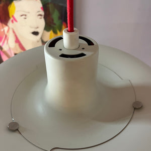 Lamellenlampe PH5 weiß von Poul Henningsen für Louis Poulsen