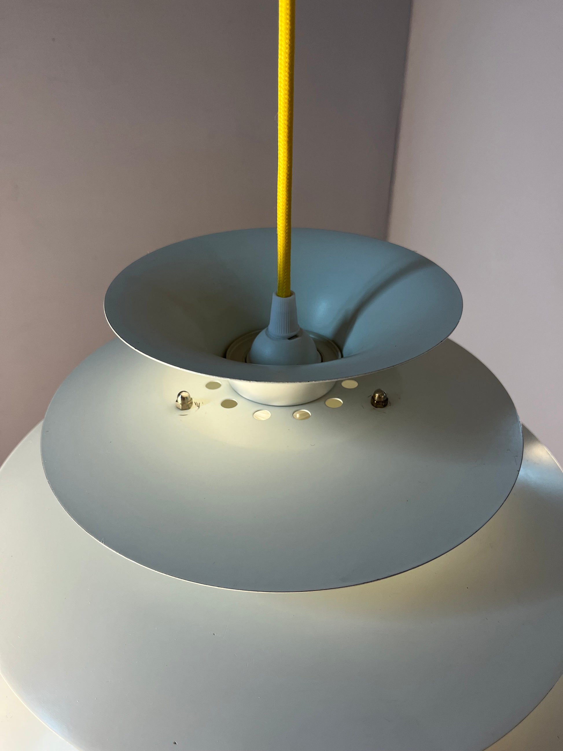 Lamellenlampe Modell 80113 weiß von Formlight