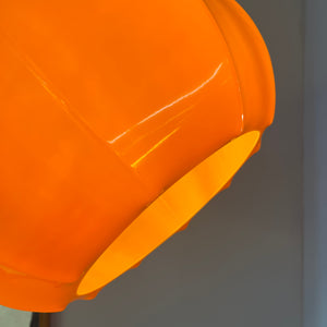 Hängelampe orange Kunststoff von Ilka Plast
