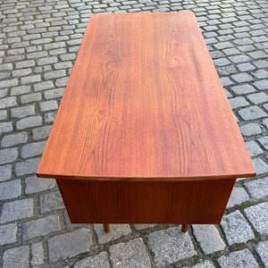 Freistehender Schreibtisch Teak aus Dänemark