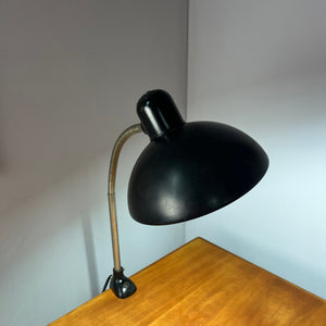 Klemmlampe schwarz von Christian Dell für Kaiser Idell
