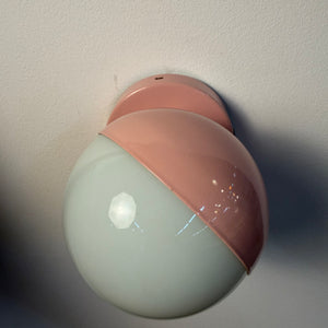 Wandlampe Typ 0330 rosa aus Dänemark